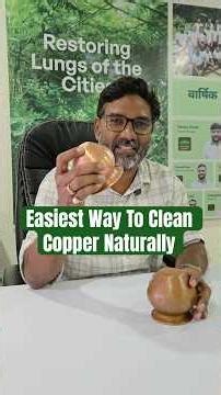 How to Clean Copper Utensils Naturally | Easy Kitchen Hack