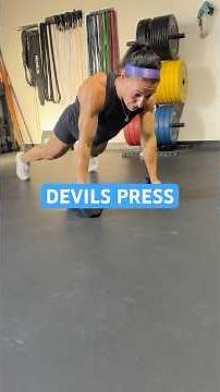 Devils press technique! #workouttutorial #devilspress