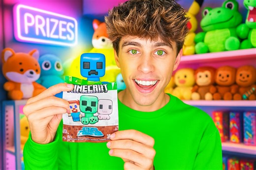 Beating the odds: Winning the rare charged creeper!