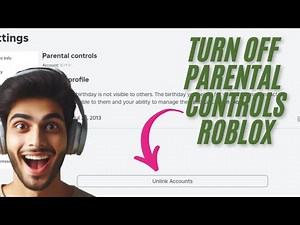 How to Turn off Parental Controls on Roblox! (Remove Roblox Parental Control Tutorial) - Update 2025