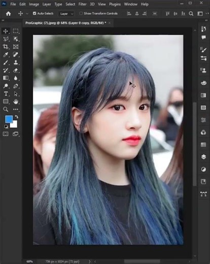 Photoshop Tutorial 💥💥 by @pro graphic7 #graphicdesign #photoshop #shorttutorial #photoshop #shorts