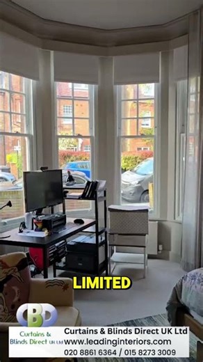 Voile Wave Header Curtains & Motorised Roller Blinds | Curtains & Blinds Direct UK Ltd.