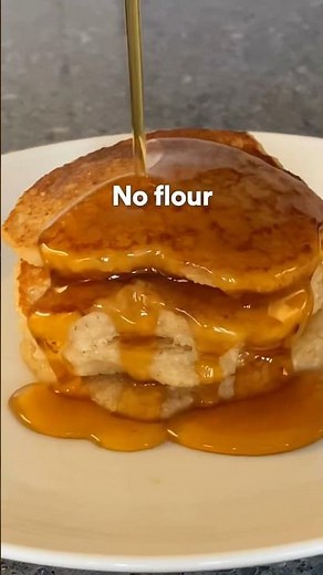 3-Ingredient Pancakes (No Eggs, No Flour) 🔥