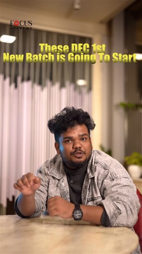 Focus Academy on Instagram: "⏳ The wait is almost over…🤷🏻‍♂️💥 Focus Academy launches Davinci Resolve first batch on Dec 1st! Ready to edit like a pro? 🎬🔥 Let your creativity take the lead. For Registration : 7989970720 . . . . . #editingcourse #acadamy #edtingclass"