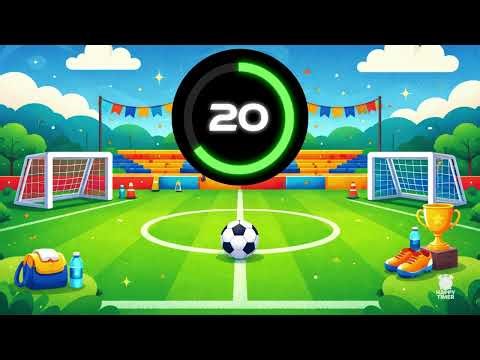 Kids Soccer Time! ⚽ | 1-Minute Timer