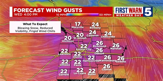 FIRST WARN FORECAST: Next storm system Thursday and Friday with First Warns in place