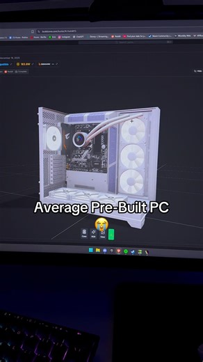 Average Pre-Built PC 😭 #gamingpc #pcbuild #custompc #prebuilt #buildcores