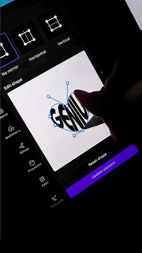 Transforma texto a formas súper fácil en Canva 🤯
