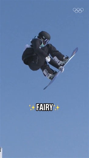 Zoi Sadowski-Synnott brought the magic to the women’s snowboard big air at Beijing 2022 🧚‍♀️