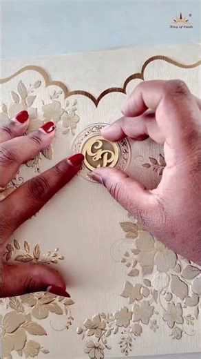 Every Detail Matters | Elegant Wedding Card Design 💌✨