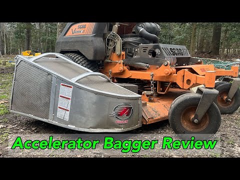 Accelerator Bagger Review - Scag V Ride II