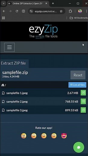 📦 Extract ZIP Files on Your Browser | No Software Installation Required