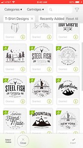 If you're planning on making t-shirts this weekend make sure and check out our new T-shirt Designs cartridge in Cricut Access. There are so many great images you're sure to find something for everyone! | Cricut