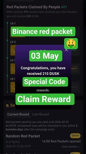 Red packet code in binance today | Binance red packet code today