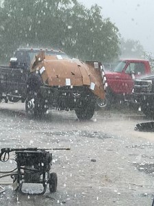 645K views · 2.3K reactions | Hail storm weslaco tx but no worries we take care of hail insurance claims so no problem 﫱‍﫲 it’s just a matter of time but we will take care of it for you 﫱‍﫲✅睊 #m1customsandpaintllc | Jesus Leonardo Macias | Facebook