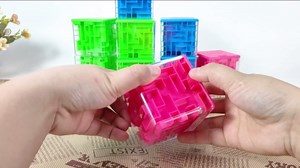 10 Pack Money Maze Puzzle Gift Boxes(4 Colors), 3D Mazes Magic Cube Money Puzzle Box Toy Set Brain Teasers for Kids Teens and Adults Birthday Party Favors & Easter Gifts