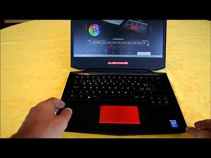 Alienware 14 - overview, AlienFX and size comparison