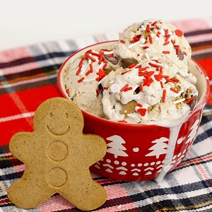 Gingerbread Man Ice Cream