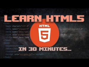 Learn HTML in 30 minutes!
