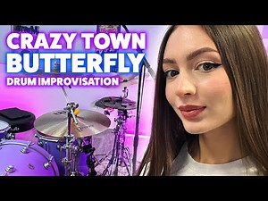Crazy Town - Butterfly | Drum Cover by Kristina Rybalchenko