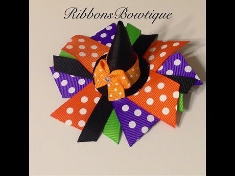 HOW TO: Make a "Witch Hat" Bow