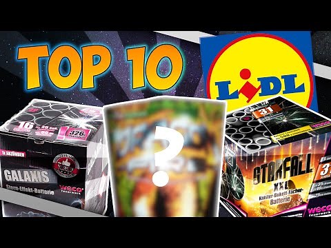TOP 10 BESTES LIDL FEUERWERK JEMALS 💥