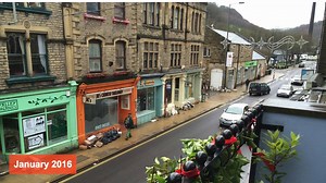 80K views · 1K reactions | The difference a few weeks can make. This shows how Hebden Bridge looked when it was flooded on Boxing Day. The clean up is continuing, and tomorrow from 6am Breakfast's John Maguire will be in the town finding out how people are getting on. | BBC Breakfast | Facebook