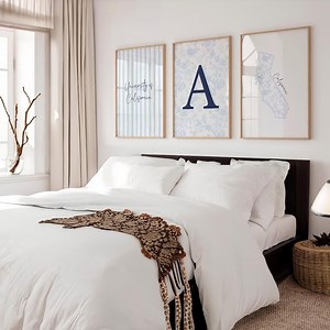 Personalized Dorm Poster Set: Custom College Wall Art (digital Download) - Etsy