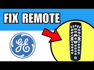 How To Fix GE Universal TV Remote Not Working