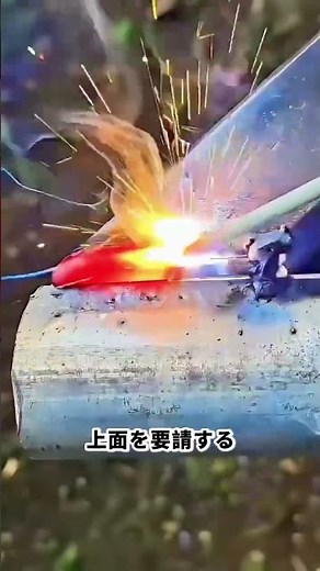 Square and round pipe welding technique! A construction method with zero gaps! #weldingtechnique ...