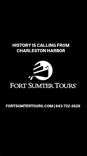 Explore a National Historical Park today! @fortsumtertours is the only ferry service that allows you to dock at #FortSumter. Travel back in time, through #CHS harbor, and dive deep into this cornerstone of #American #history with @ftsumternps park rangers. For a hassle-free reservation, book on the only official Fort Sumter Tours ferry website fortsumtertours.com | 843-722-2628 | Fort Sumter Tours