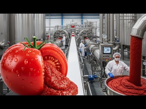 Inside the Modern Tomato Paste Factory: From Fresh Tons to Billion-Dollar Base (Full Process