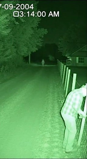 What’s behind the trees on this road? 3:21 AM #americashorts #horrorshorts #unknown