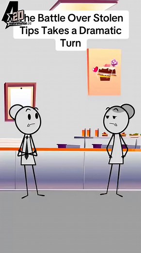 130K views · 2.3K reactions | Pov: The Battle Over Stolen Tips Takes a Dramatic Turn  - Audio credit: @Faithb6770 #manager #viral #corporate #customerservice #worklife #work #funnymemes #funnyvideos #animation #funny #relatable #america #Orlando #florida #humor #foryouシ #employment #everyone #foryou #office #uk #foryoupage #fypシ #comedy | Animations2D | Facebook
