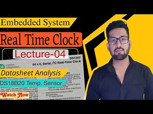 DS18B20 Temperature Sensor Interface with DS1307 RTC | DS18B20 Datasheet Analysis