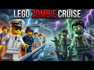 LEGO Zombie Cruise: The Poseidon Nightmare | LEGO Animation | Full Episode 40