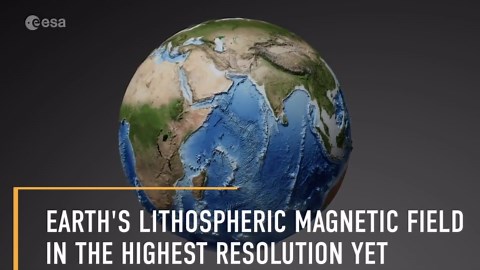 See Earth's Lithospheric Magnetic Field