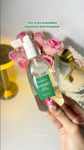 Aromatica Rosemary Root Enhancer Review | Viral Korean Scalp Care for Healthy Hair & Stronger Roots