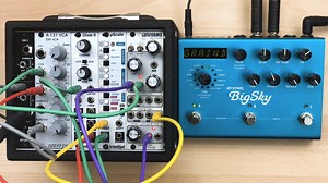 AA.1 is designed to be your bridge between the world of guitar pedals and the world of Eurorack modular. This compact 4HP amplifier attenuator module has everything you need to interface your modular with your guitar effects pedals as well as with your guitar or bass. Most Eurorack modules output very hot audio signal levels that can easily overload the inputs of effects pedals or computer audio interfaces. The audio inputs in a Eurorack system also need to receive very hot signals. AA.1 amplifi