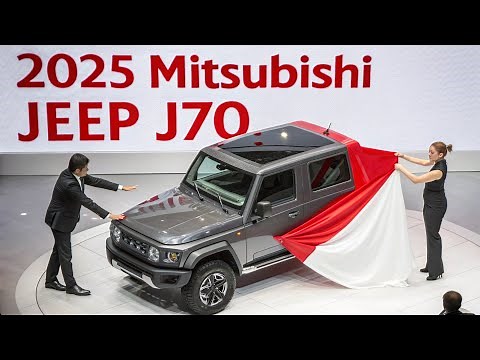 A thorough review of the 2025 Mitsubishi Jeep J70: A modern-day revival of the legendary car! Det...