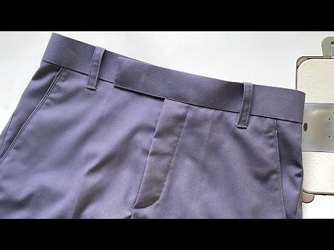 Pant belt stitching techniques for beginners / How to stitch a perfect pant belt loop / N A FASHION