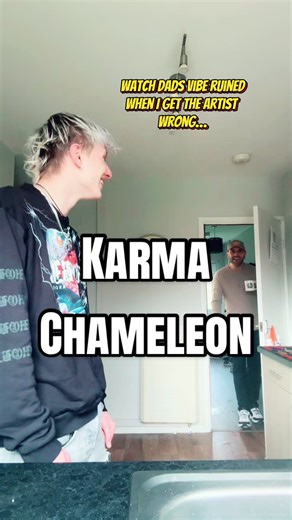Father and Son's Hilarious Moment with Karma Chameleon