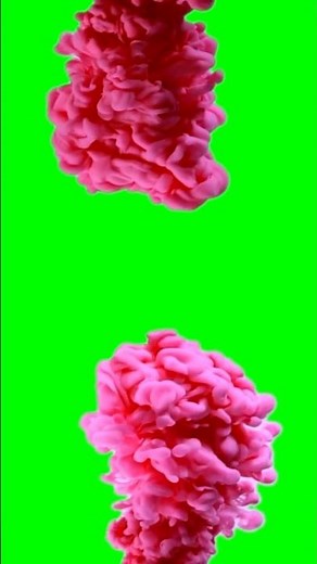 Color Splash in Water Green Screen Effect – Satisfying Ink Explosion Shorts intro outro stream FREE