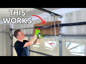 The Best Way to Fix a Squeaky Garage Door