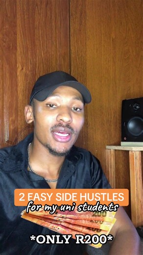 2 Easy Side Hustles for Uni Students Under R200