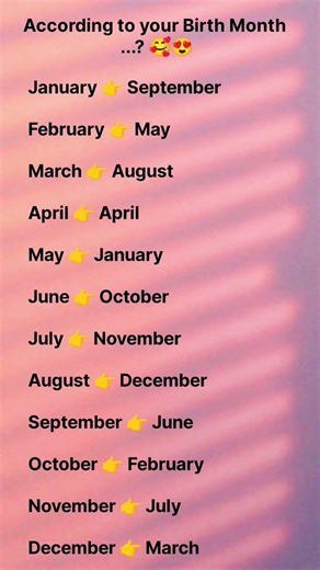 Your Birth Month Decides Your Vibe 💫Comment Your Month & Check Your Destiny 🔥💖