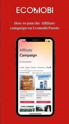 Join Ecomobi Passio Affiliate Campaigns: A Step-by-Step Guide