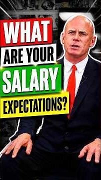 HOW TO ANSWER: "WHAT ARE YOUR SALARY EXPECTATIONS?" #jobinterview #salary #interviewquestions