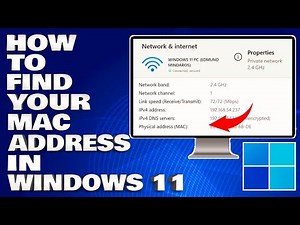 How To Find Your MAC Address on Windows 10/11 [Guide]