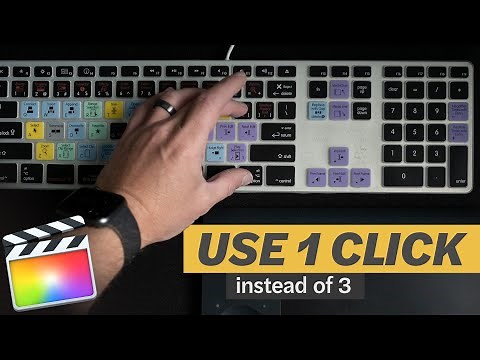 FCPX How to Shorten the Timeline Fast - Trim Start Trim End Tutorial